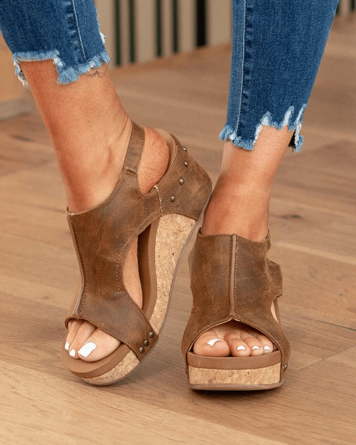 Madison Orthopedic Sandals — back view