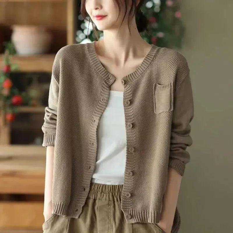 Sienna Comfortable Casual Cardigan — product view