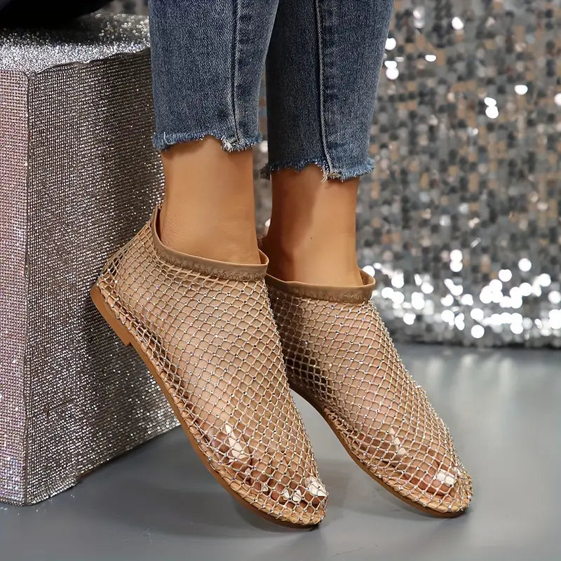 Aubrey Orthopedic Flat Sandals — detail view