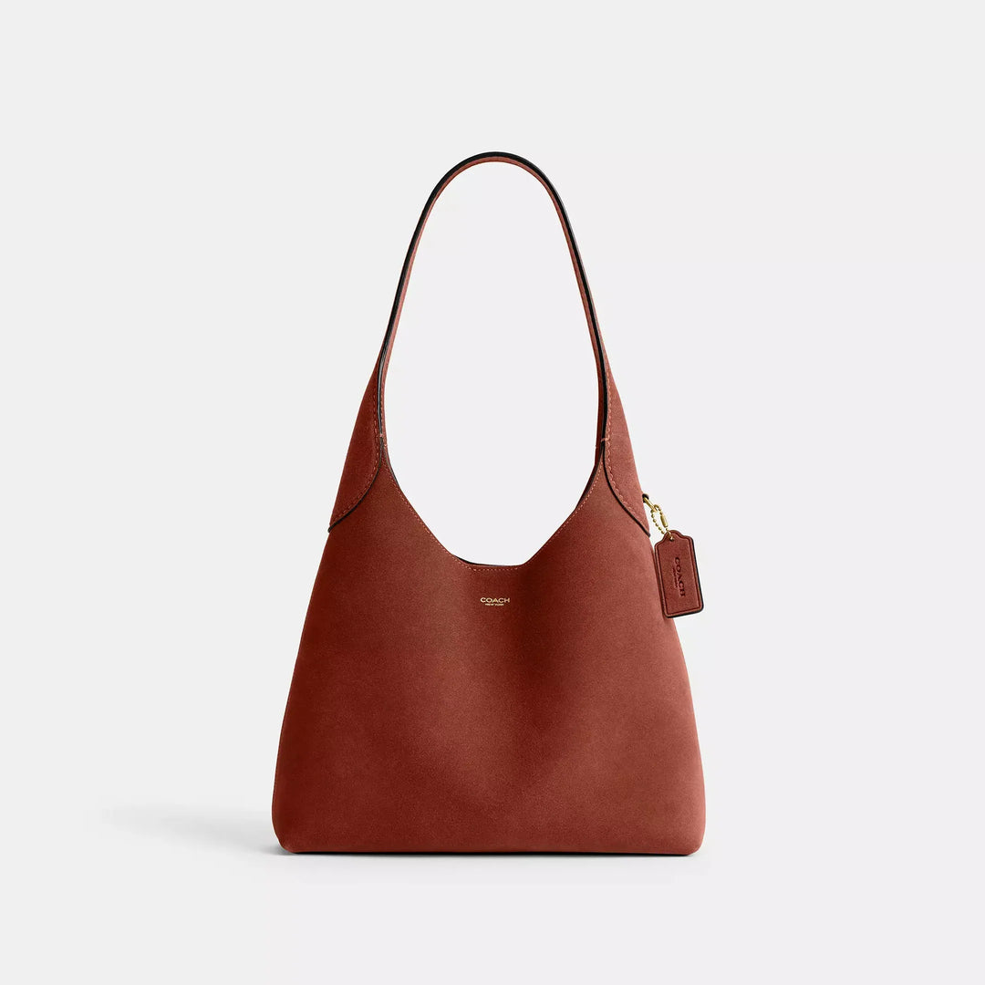 Coach Brooklyn 28 shoulder bag merlot - front view