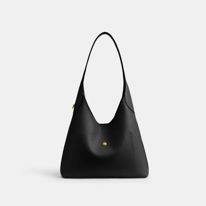 Coach Brooklyn 28 - black leather shoulder bag