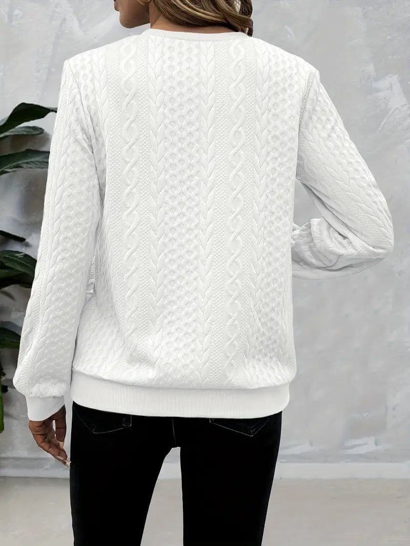 Zoe Elegant Zip-Up Sweater For Comfort And Style — lifestyle shot