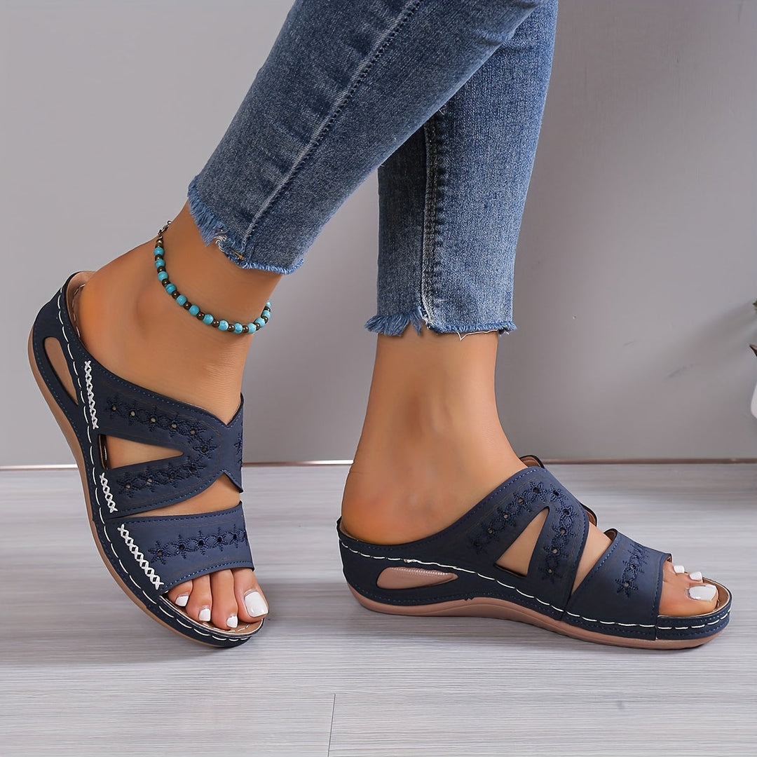 Hannah Orthopedic Sandals — front view