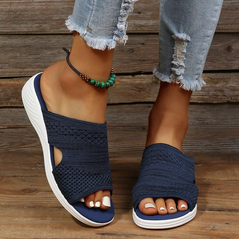 Riley Orthopedic Sandals — front view