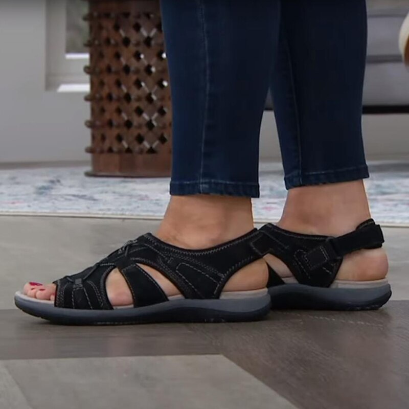 Amelia Orthopedic Sandals — side view