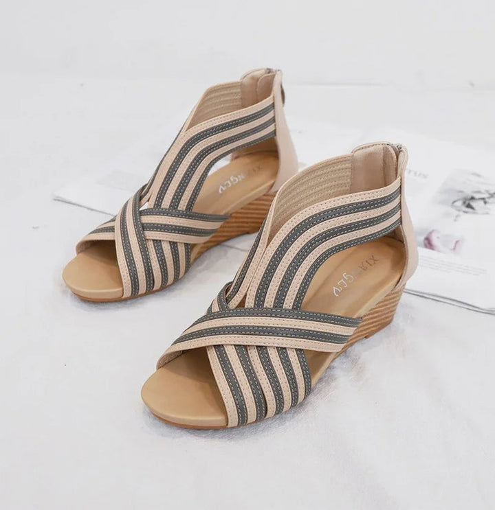 Amelia Orthopedic Heels — top view