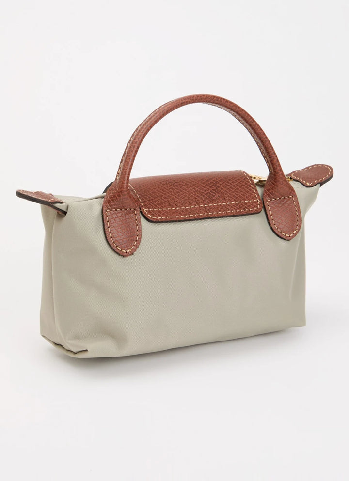 Longchamp Le Pliage XS Handbag Gray Side View