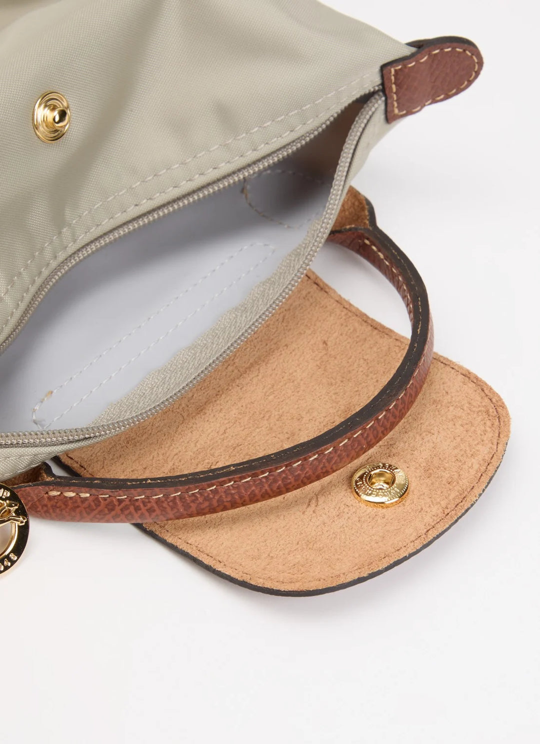 Longchamp Le Pliage XS Handbag Gray Back View
