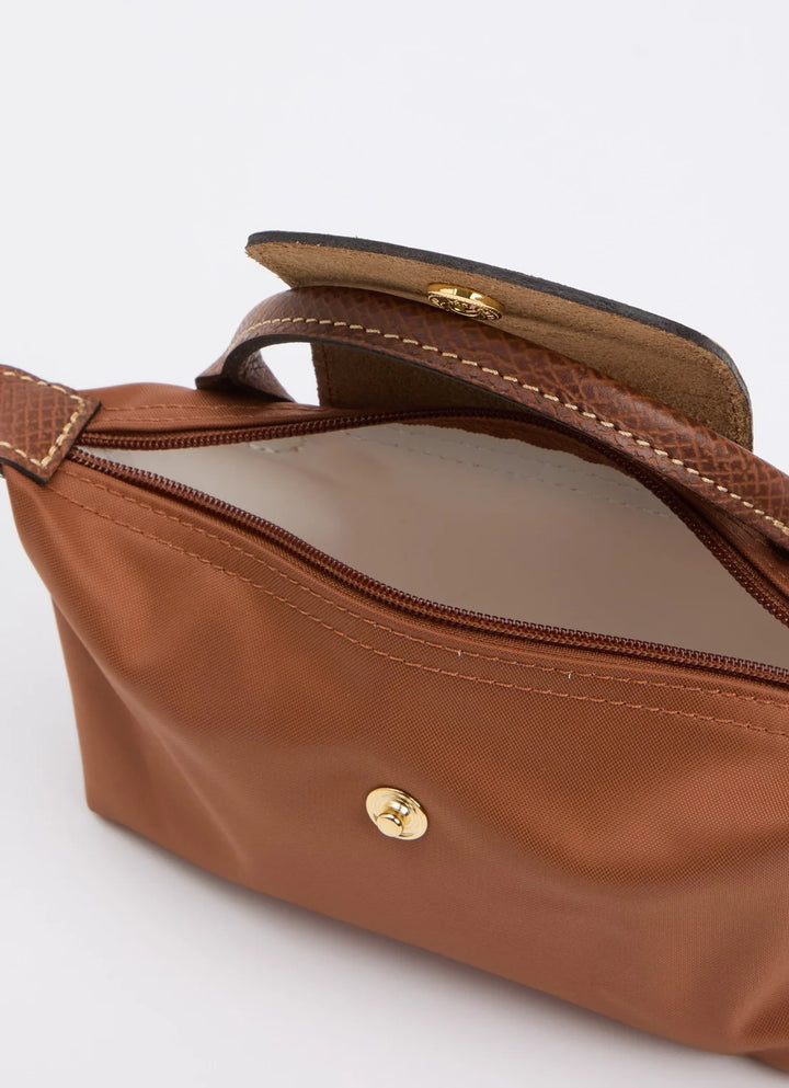 Longchamp Le Pliage XS Handbag Cognac Brown Back View