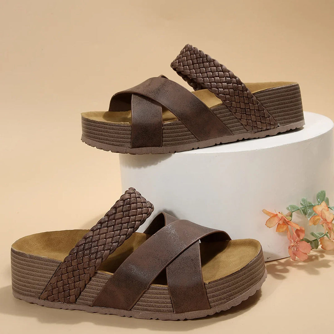 Victoria Orthopedic Sandals — detail view