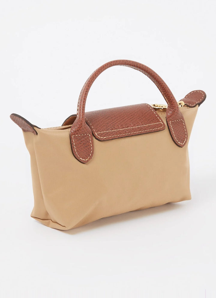 Longchamp Le Pliage XS Handbag Camel Beige Side View