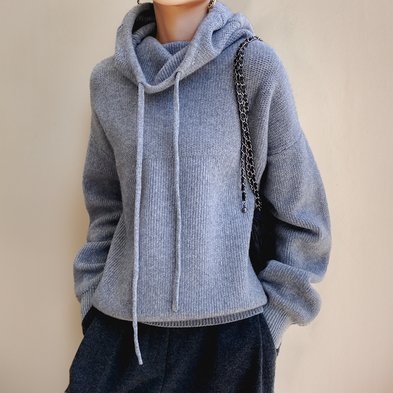 Ella Oversized Comfortable Hoodie — front view
