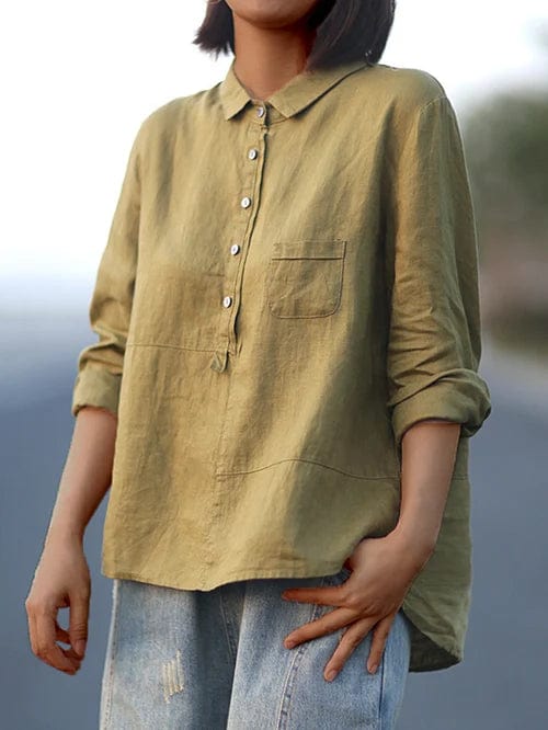 Elvie Art Print Blouse — additional view