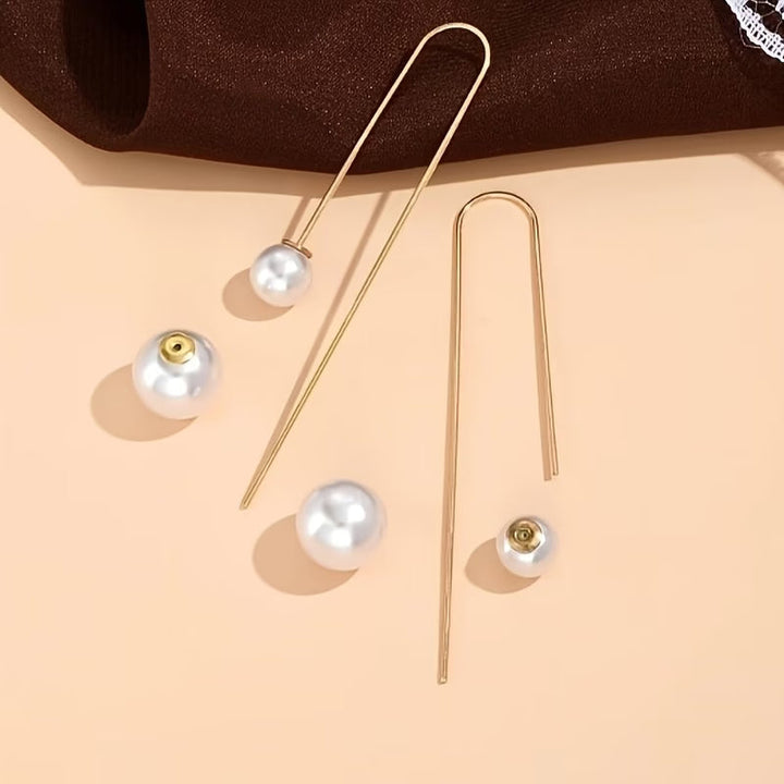 Close-up of the pearl cluster design