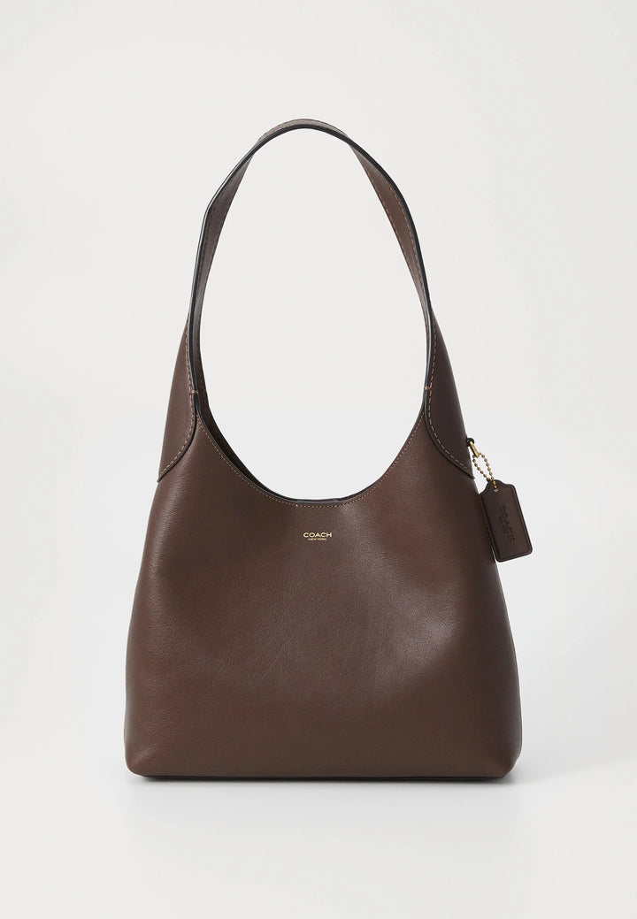 Coach Brooklyn 28 - brown leather shoulder bag