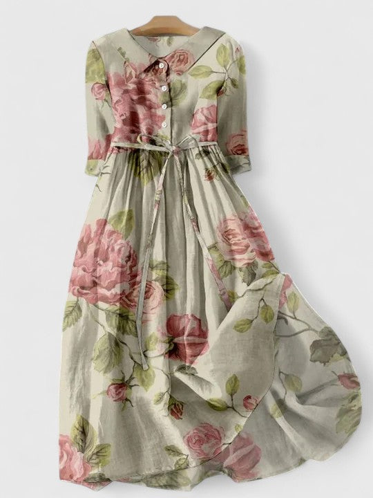 Sophryah Spring Elegant Dress — front view