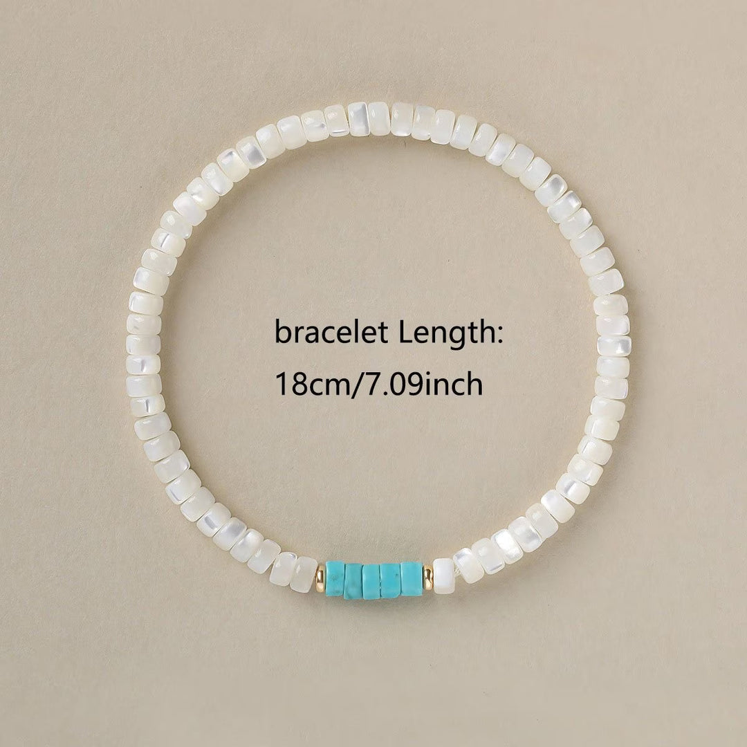 Bracelet worn on a wrist to show the everyday fit