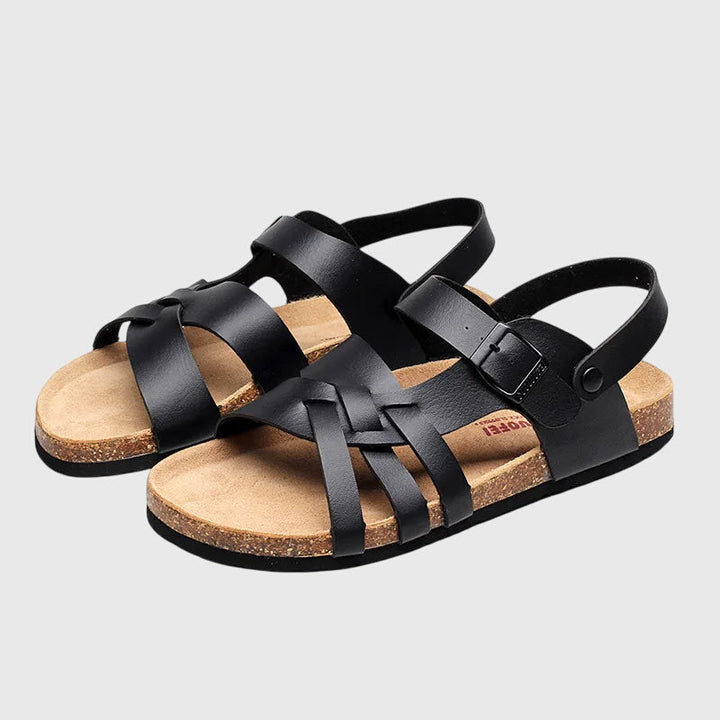 Nora Cozy Orthopedic Sandals — close-up detail
