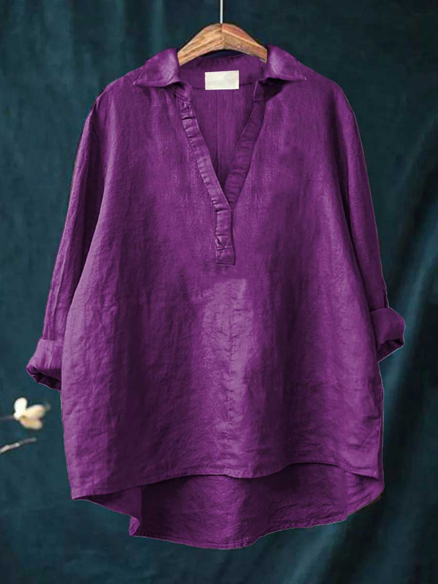 Andrea Colourful Summer Blouse — product view