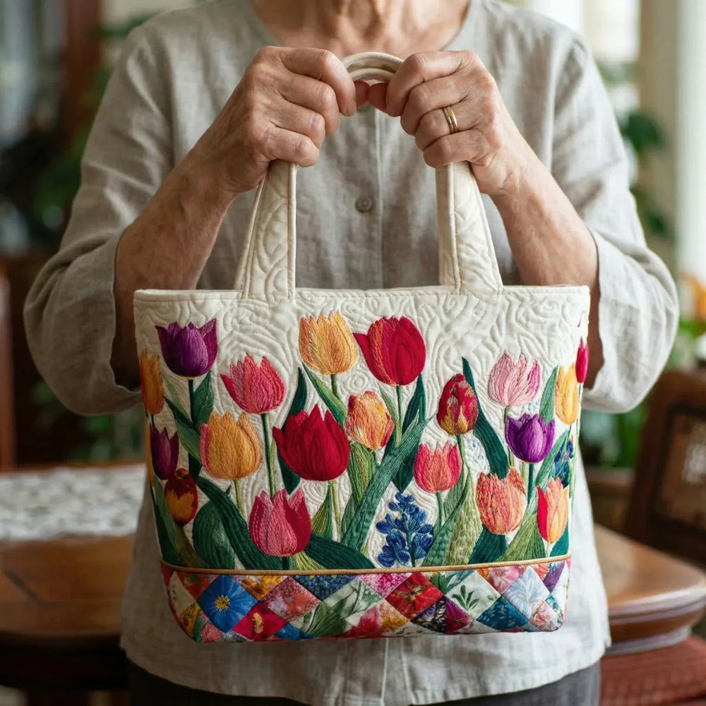 Camilla Handmade Bag — lifestyle shot