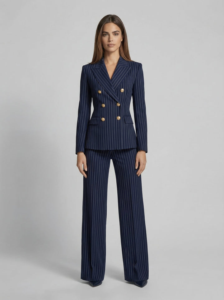 Victoria tailored suit co-ord women – side profile