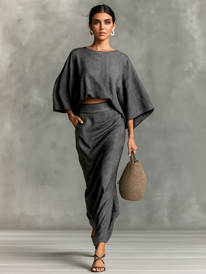 Selene Batwing Two-Piece Set — lifestyle shot