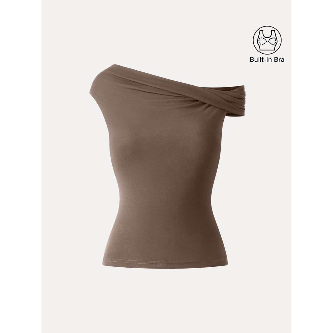 Multi-wear Versatile Necklines Built-In Bra Top 2.0