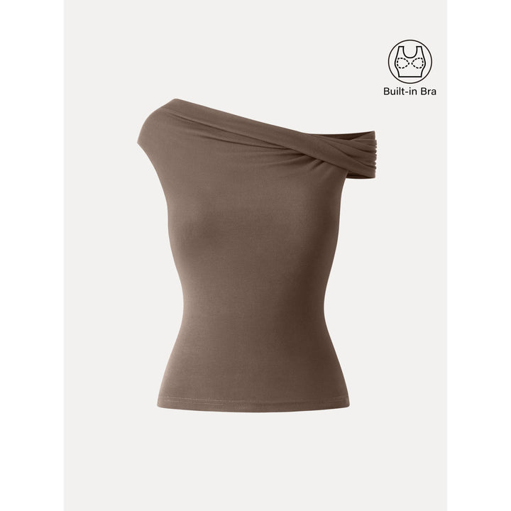 Multi-wear Versatile Necklines Built-In Bra Top 2.0