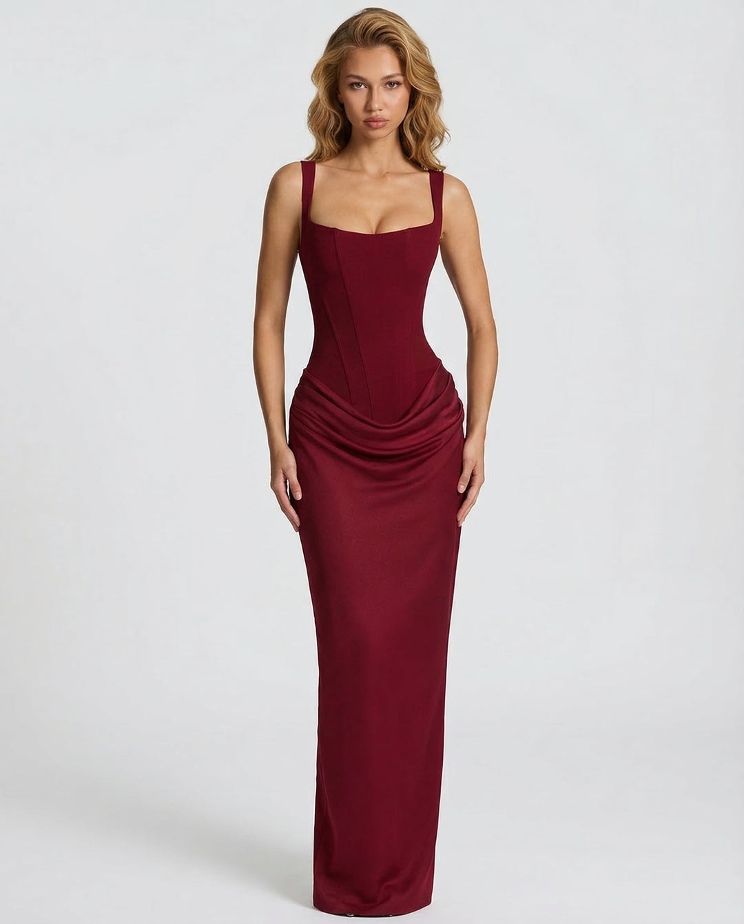 ARIA | Hourglass Maxi — women's maxi dress, color option 5