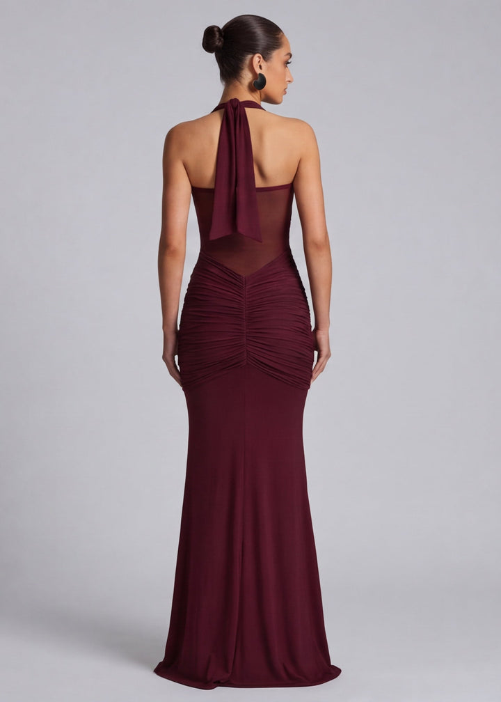ARIA Siren Hourglass Gown - women's gown, side view