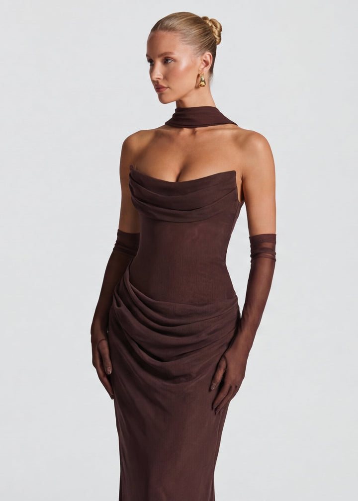 ARIA Muse Maxi Dress - women's maxi dress, full-length styled look