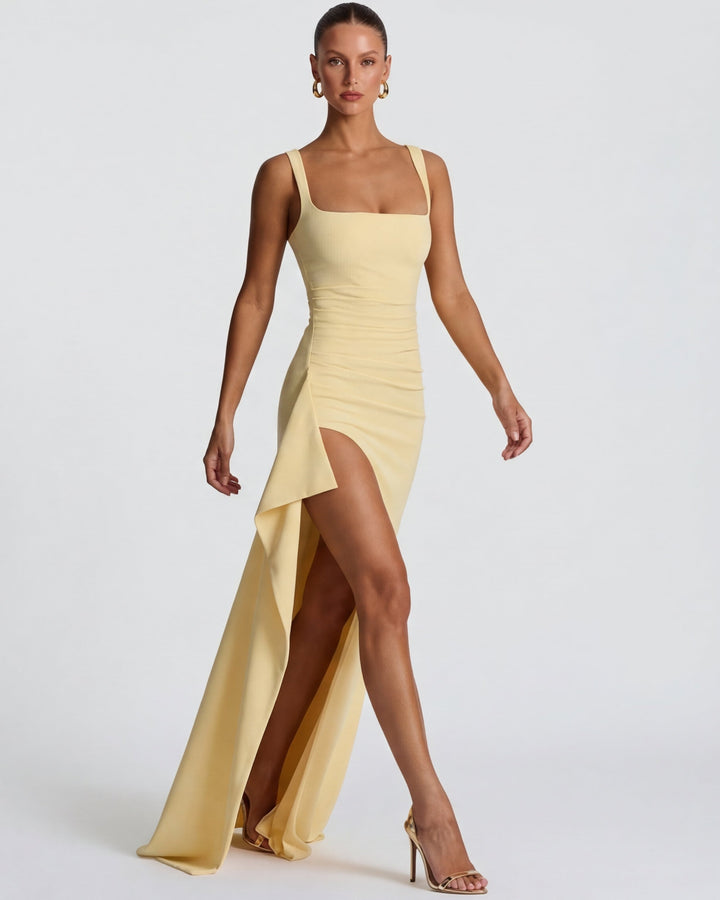 Main Character Maxi Dress - women's maxi dress, back view