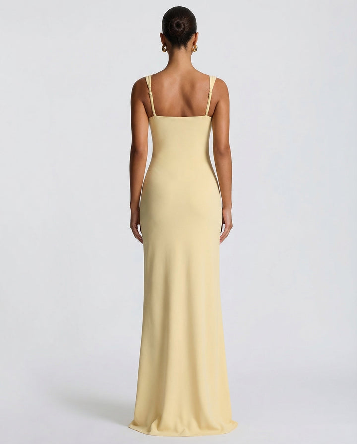 Main Character Maxi Dress - women's maxi dress, fabric detail