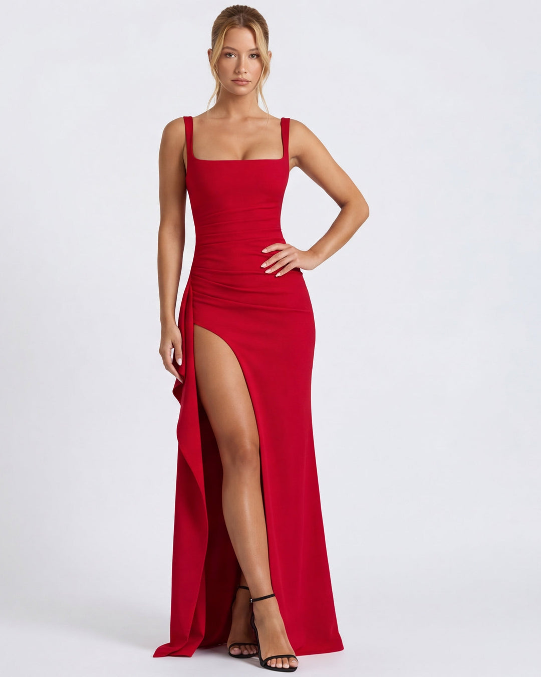 Main Character Maxi Dress - women's maxi dress, full outfit view