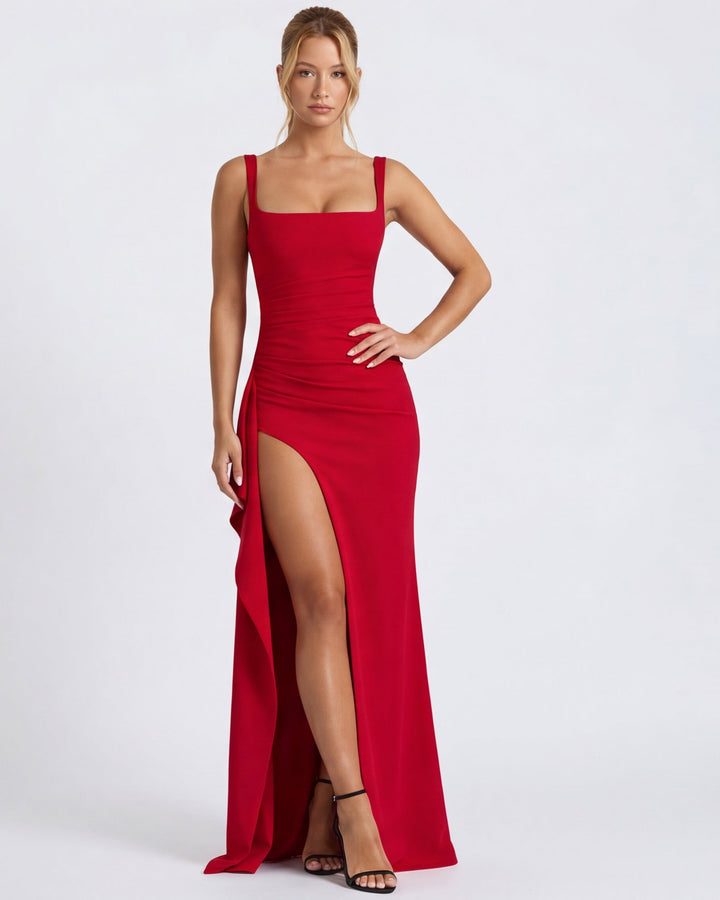 Main Character Maxi Dress - women's maxi dress, full outfit view