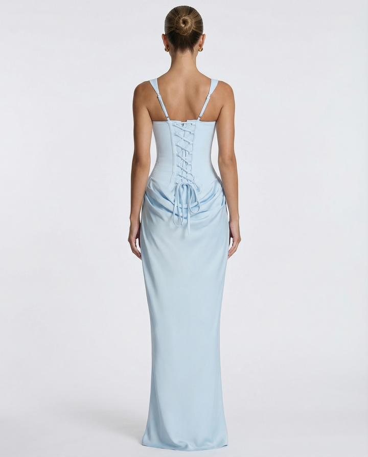 ARIA | Hourglass Maxi — women's maxi dress, styled as a complete outfit