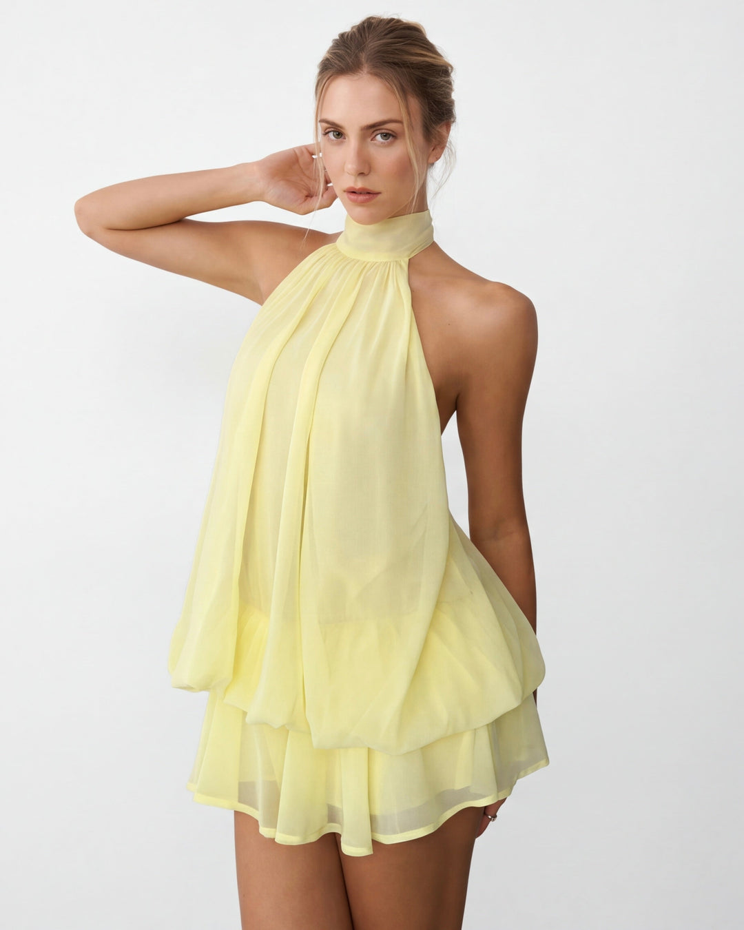 Celestia Breeze Mini — women's mini dress, front view