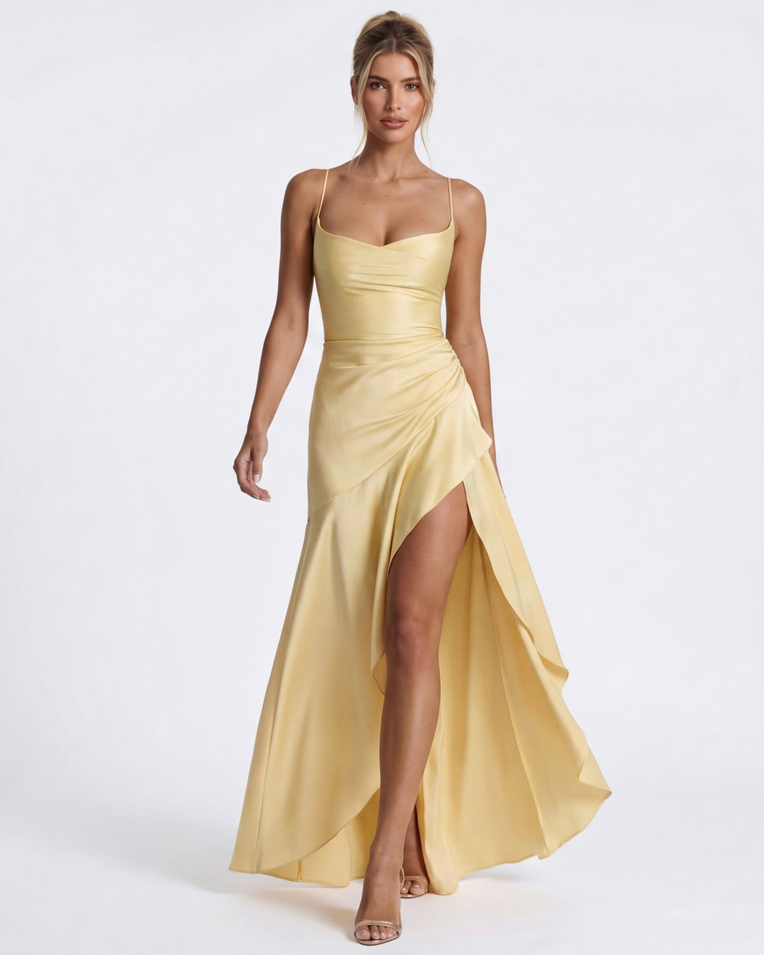 ARIA Muse Gown - women's gown, close-up of the fabric texture