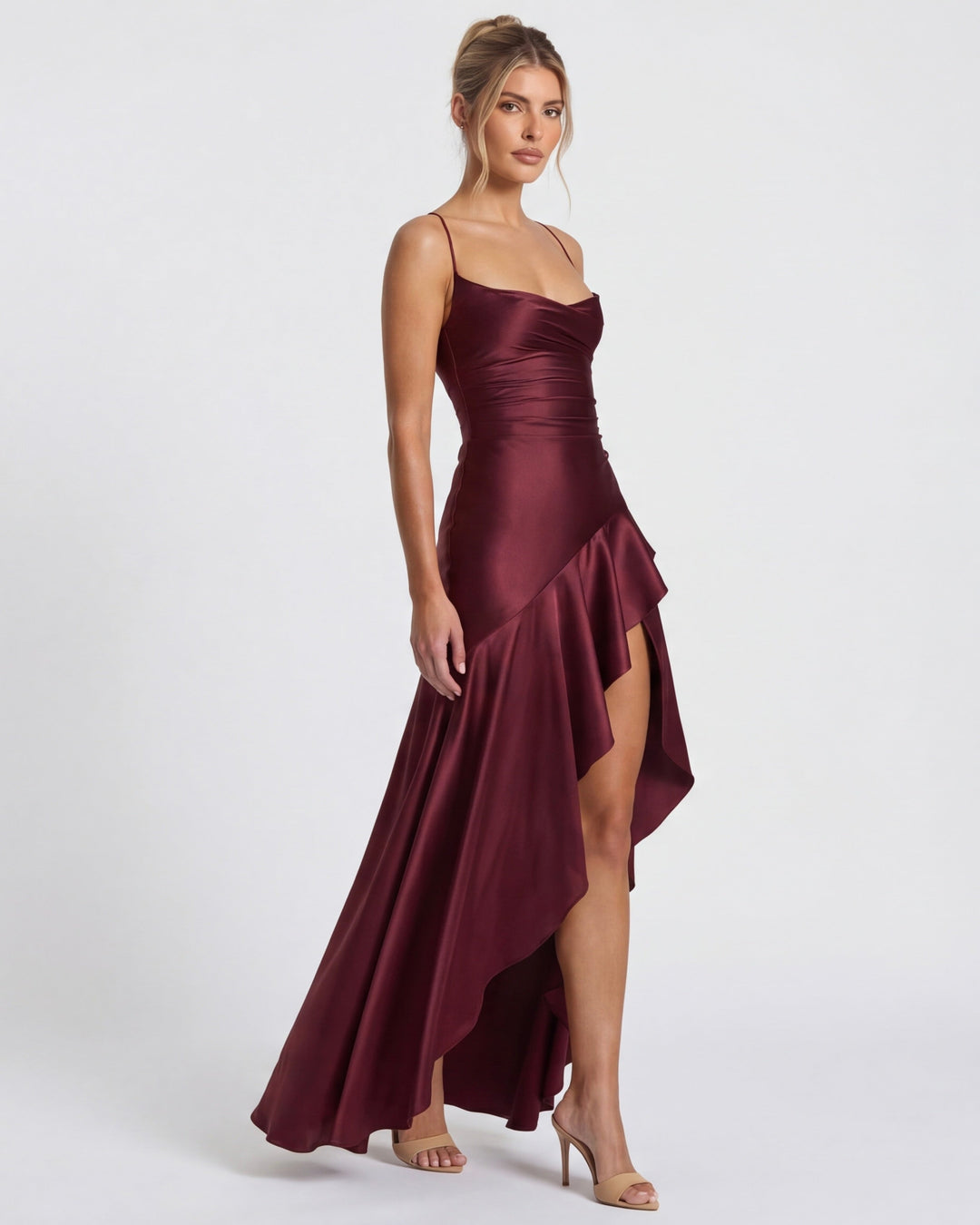 ARIA Muse Gown - women's gown, styled look from behind