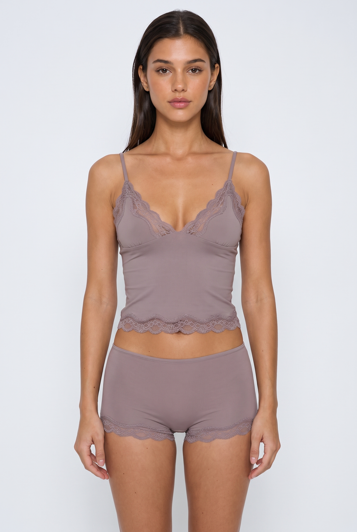 Soft Nights Lace Set