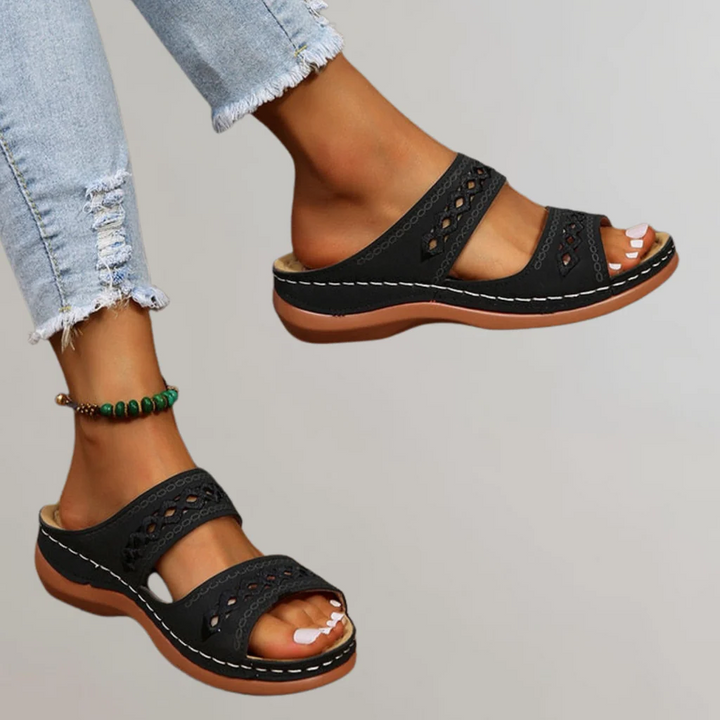 Wendy Orthopedic Sandals — lifestyle shot