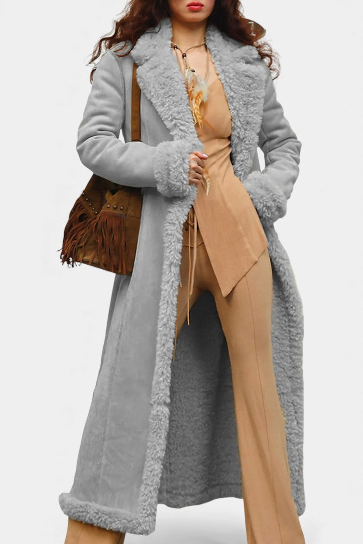 Massilia thermal coat side silhouette view
