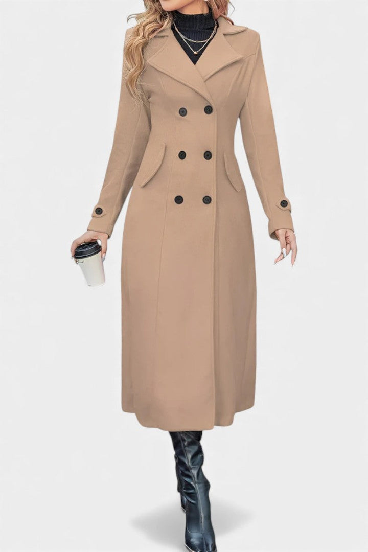 Naissa coat multiple colour options flat lay