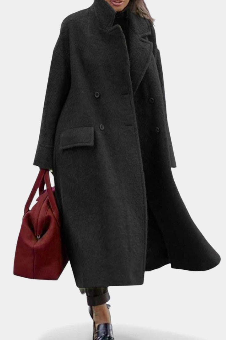 Camile coat multiple colour flat lay view