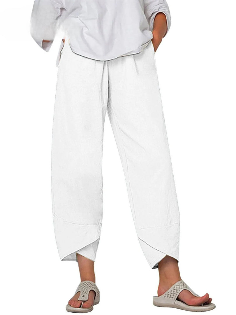 Bryndis Wide-Leg Pants — back view