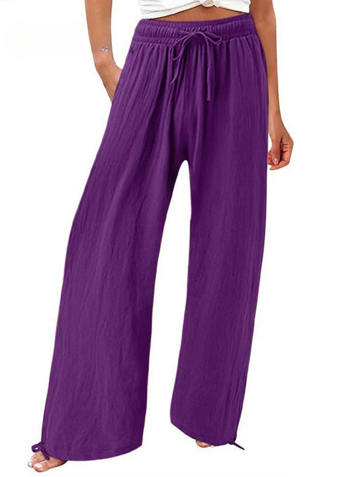Olwen Wide-Leg Pants — lifestyle shot