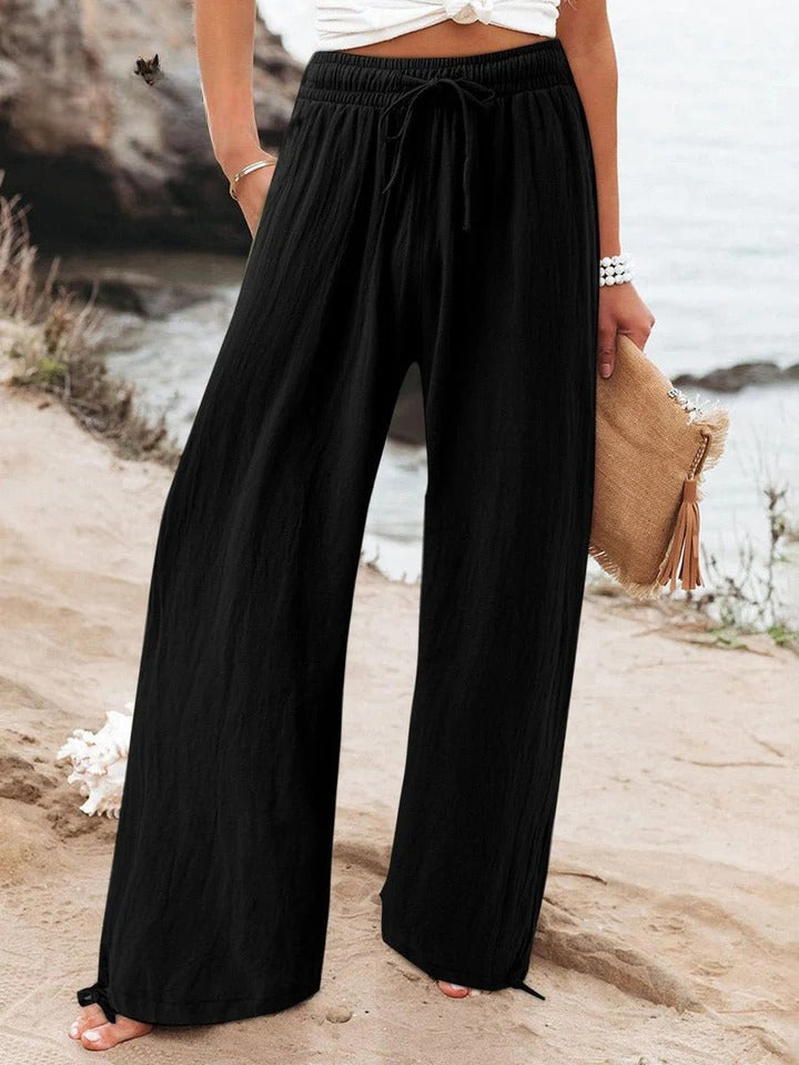 Olwen Wide-Leg Pants — back view