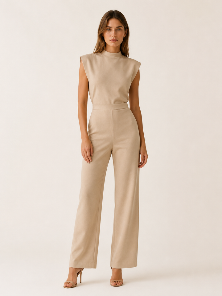 Kendra | Sleeveless Wide-Leg Jumpsuit