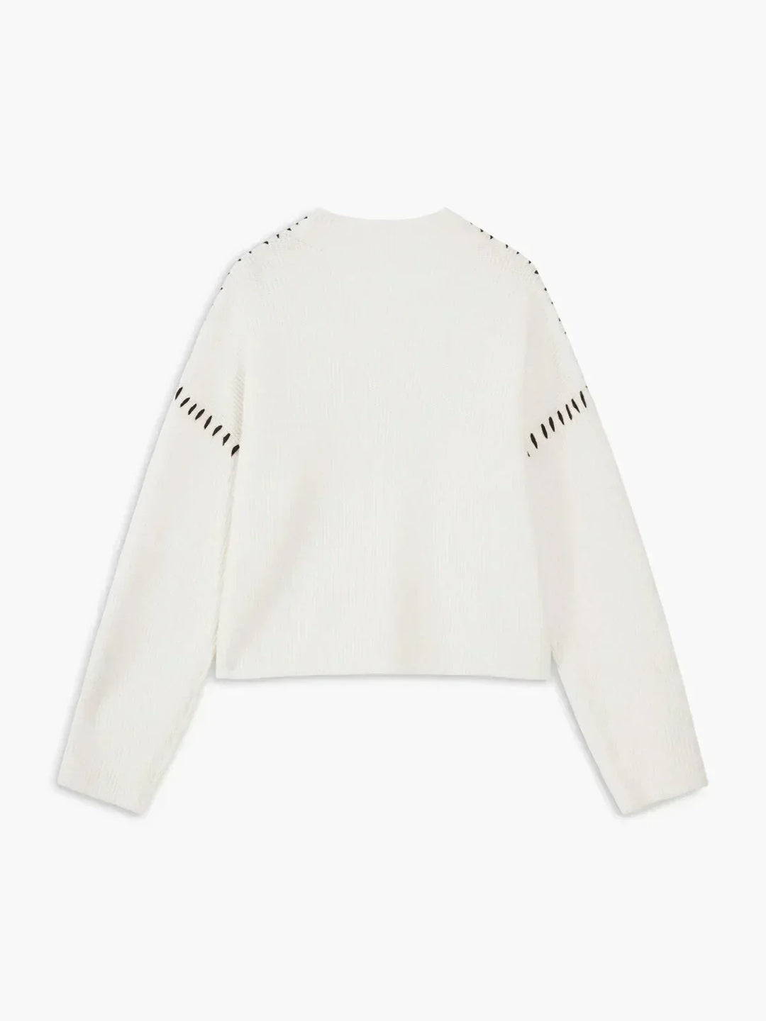 Nia | Women's Cropped Mock Neck Ribbed Sweater