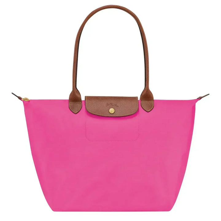 Longchamp Le Pliage Large Tote Bag Pink front view